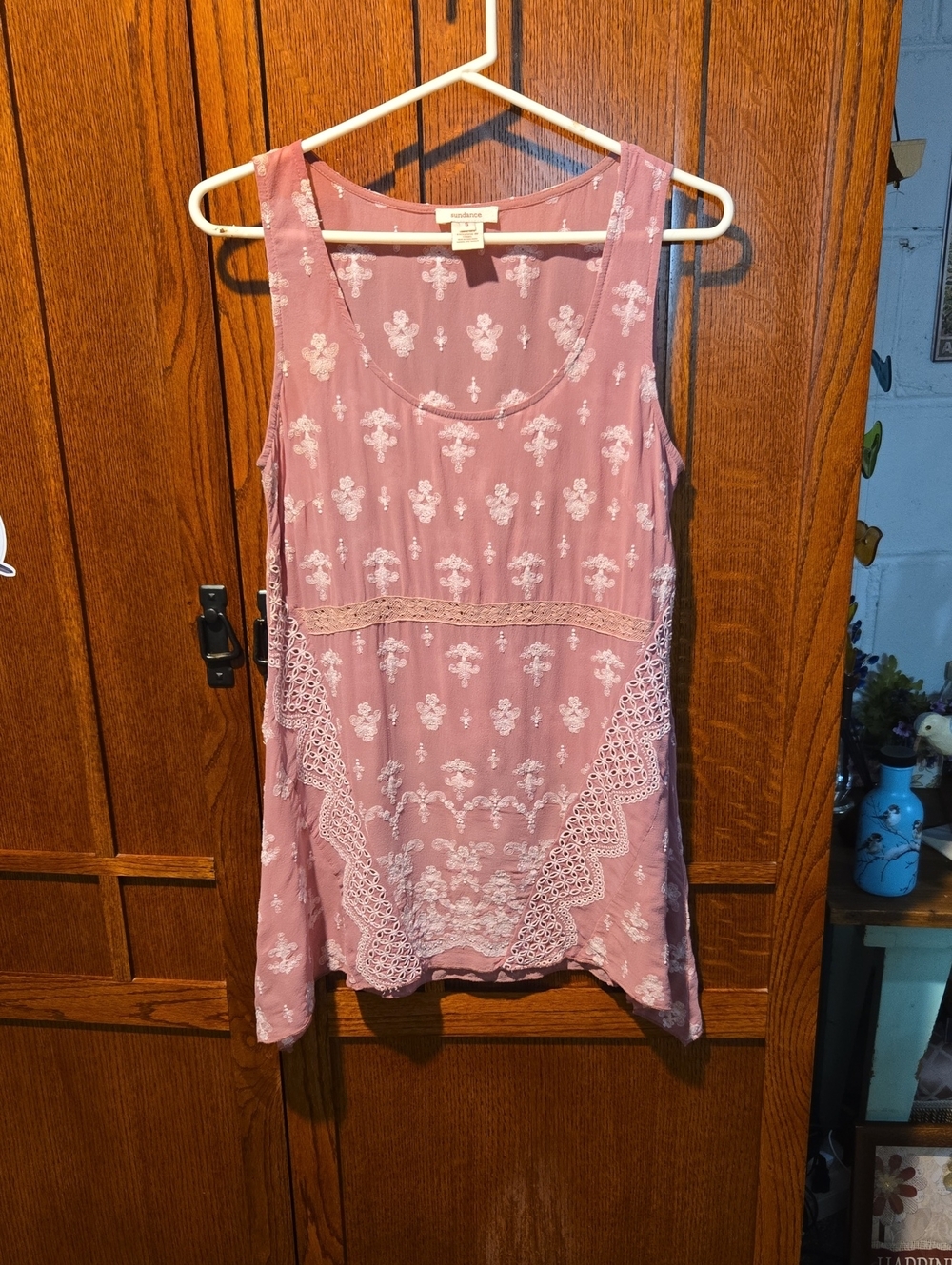 Sundance Size Small Crepey Blouse